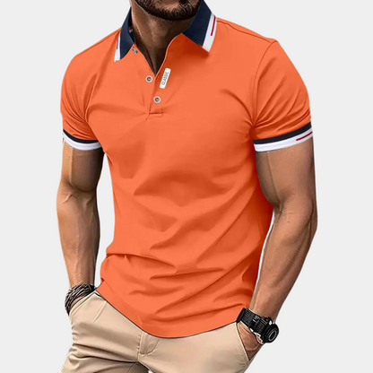 BOSS | Sportieve Oranje Heren Polo Shirt