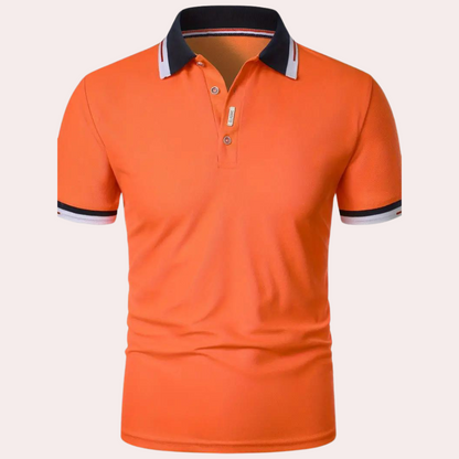 BOSS | Sportieve Oranje Heren Polo Shirt