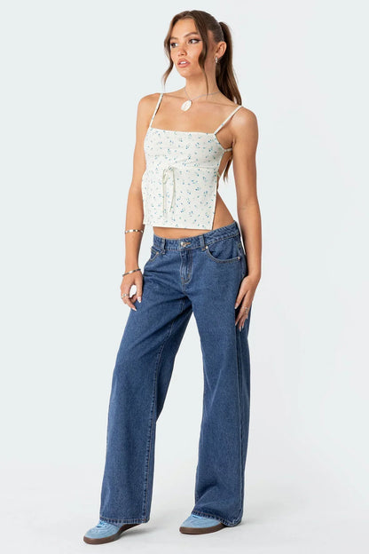 Low Waist Flared Jeans – Trendy & Flatterend